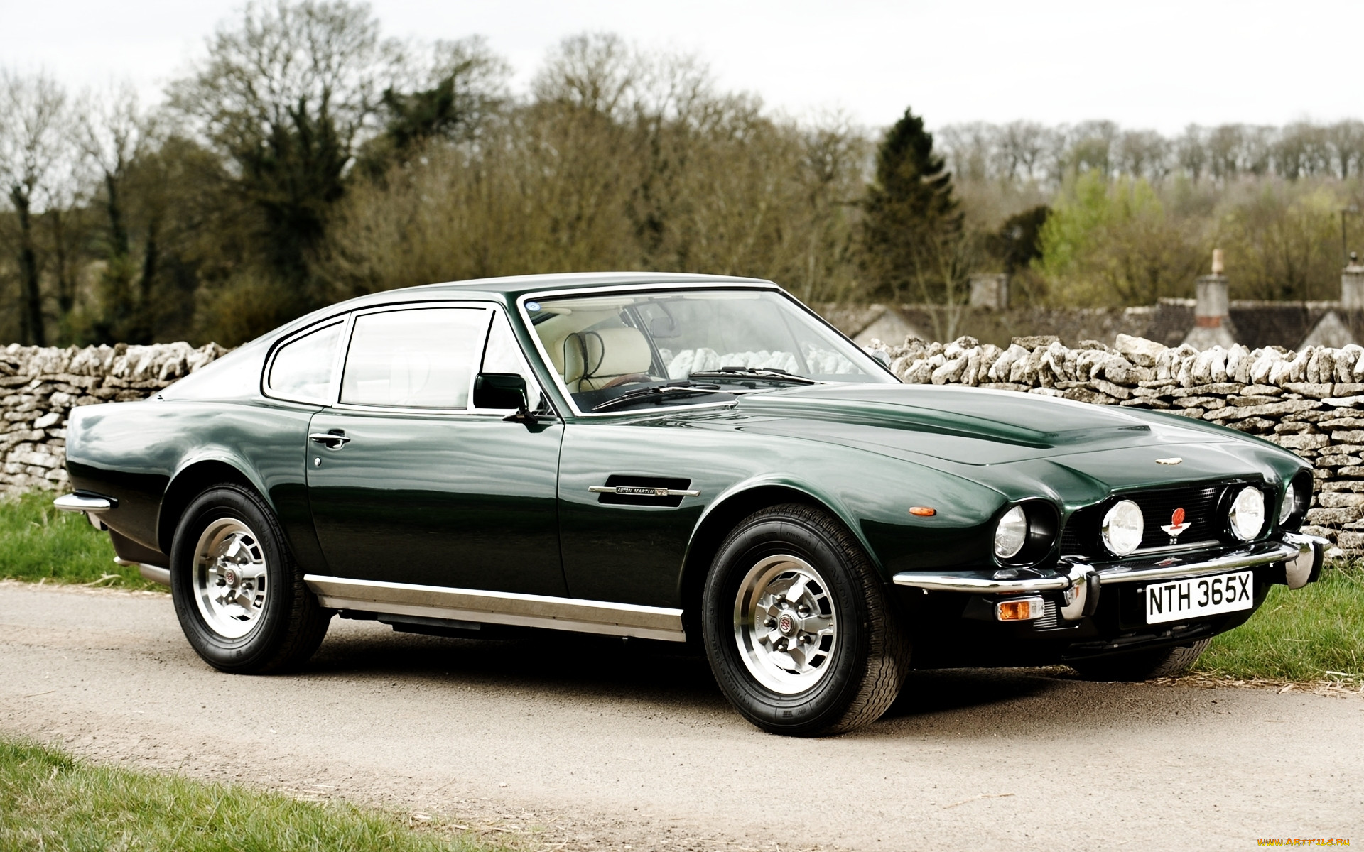 , aston, martin, 1972, saloon, v8